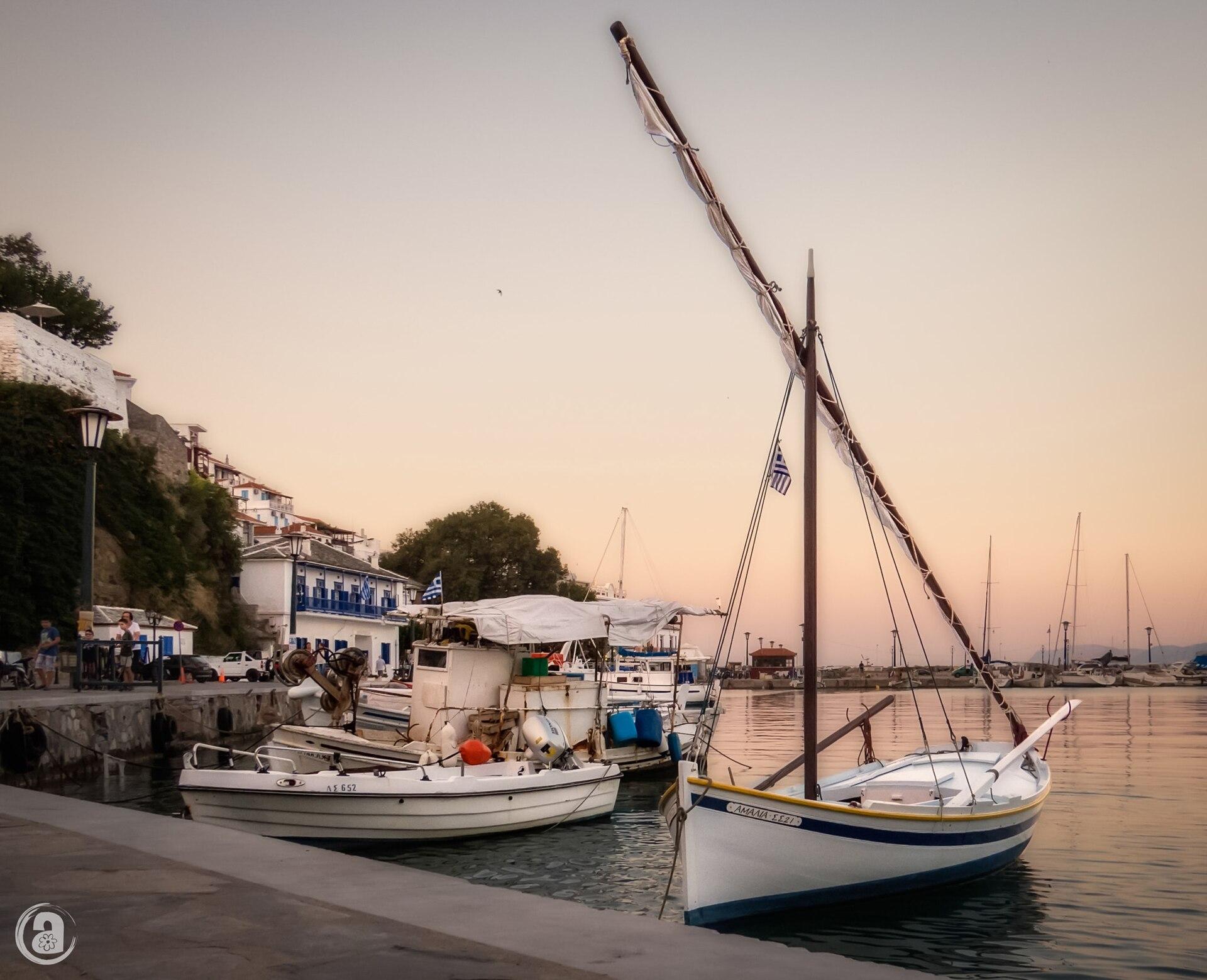 Skopelos Town, Greece