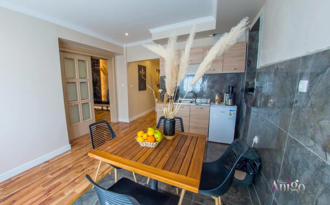 Luxury Apartment Black and Gold photo