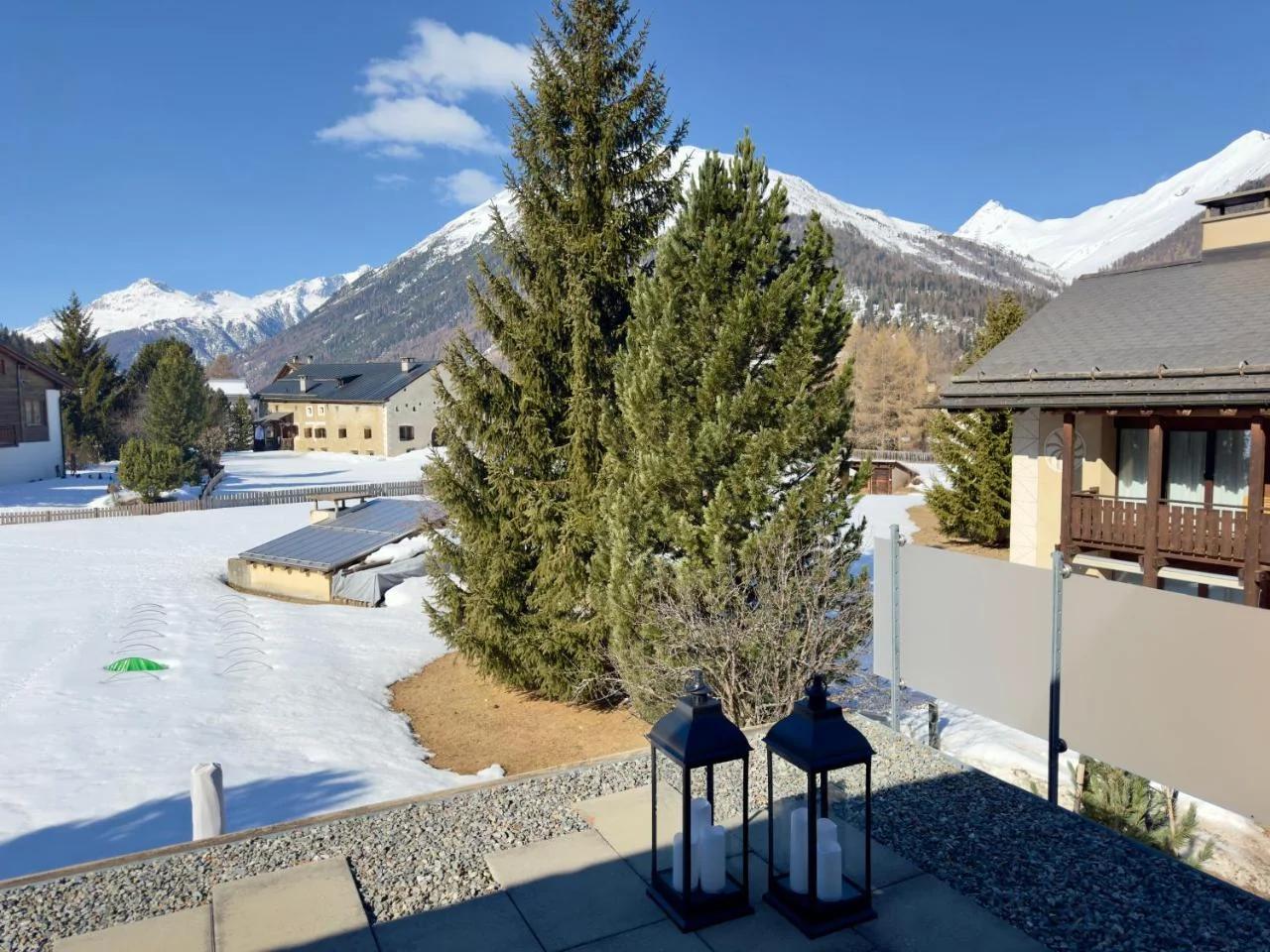Alpine Home with Views & Garden - 10min St Moritz photo