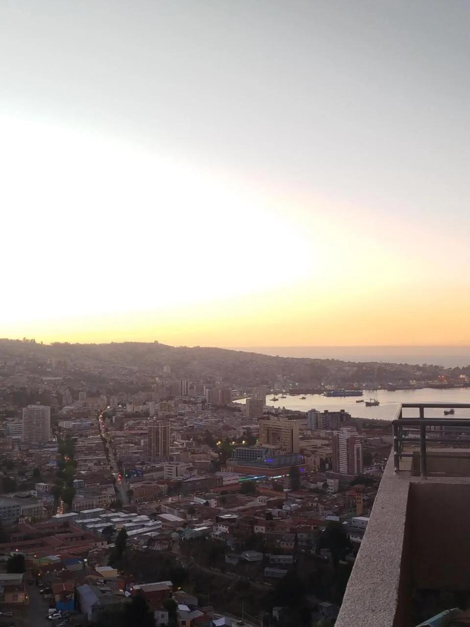 Beautiful apartment overlooking Valparaíso Bay photo
