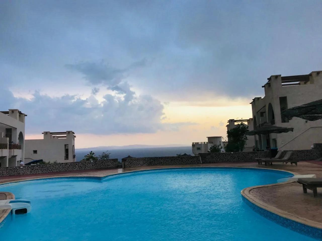 Poolfront Sea View Chalet Top Rated In Dahab foto