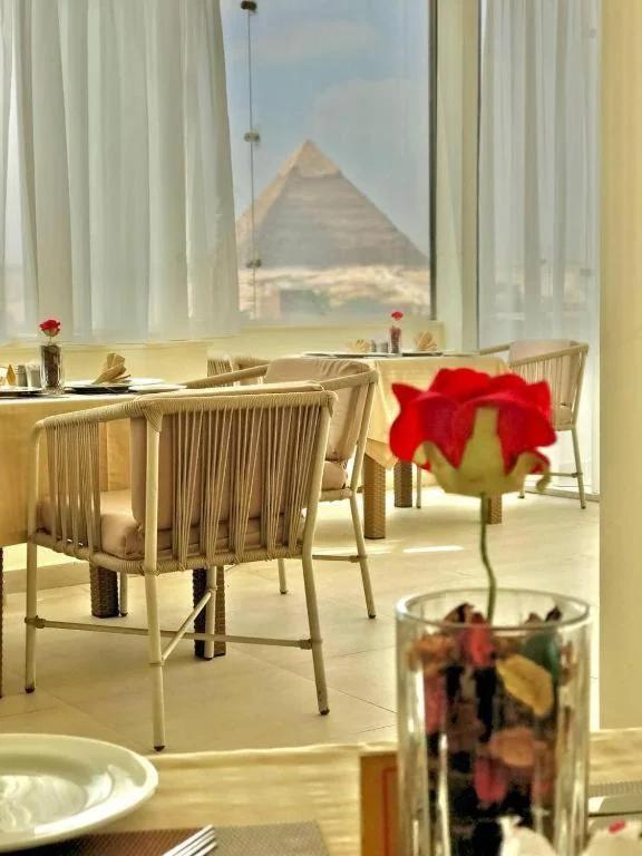 pyramids INN View