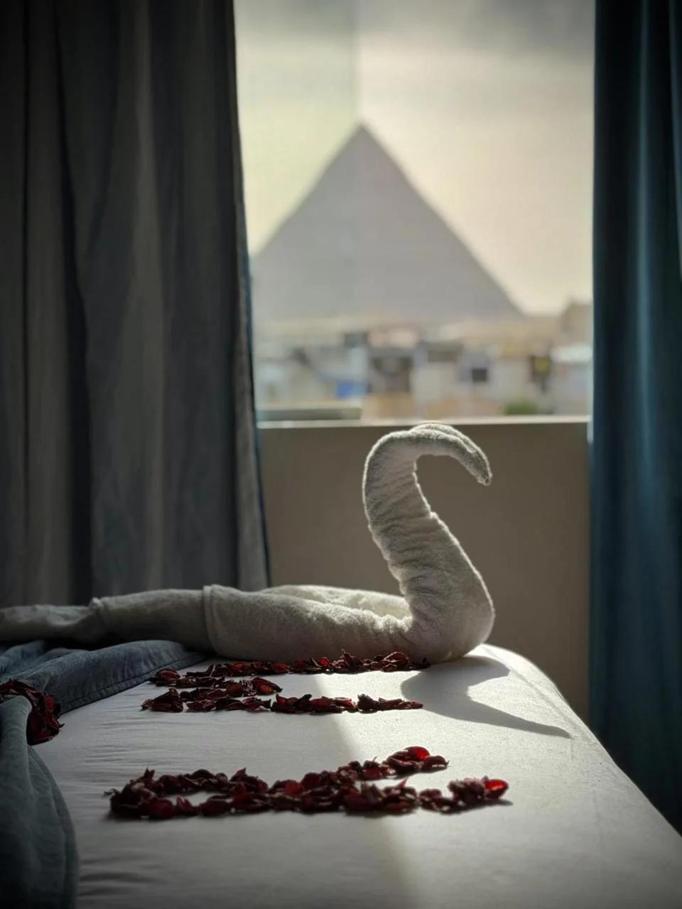 pyramids rooftop