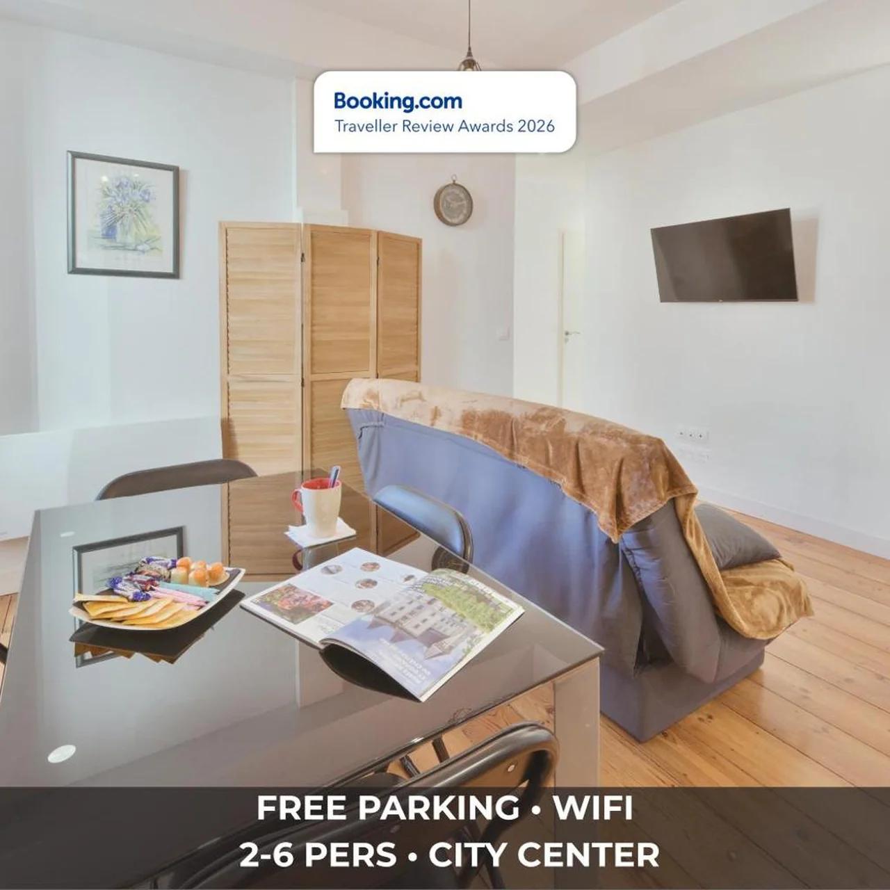 Au Cœur de Pau - Parking Privé - Émeraude