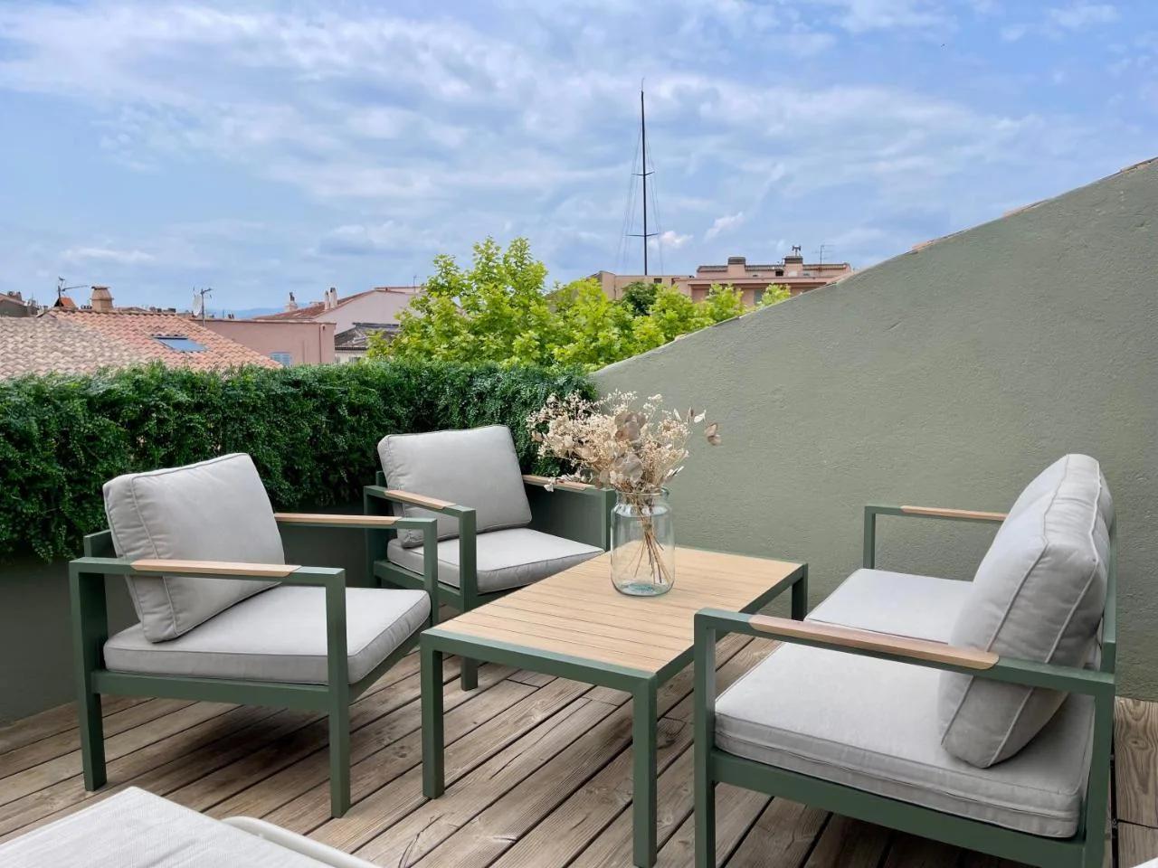 Cœur de Saint-Tropez - 2 chambres - Terrasse - Parking photo