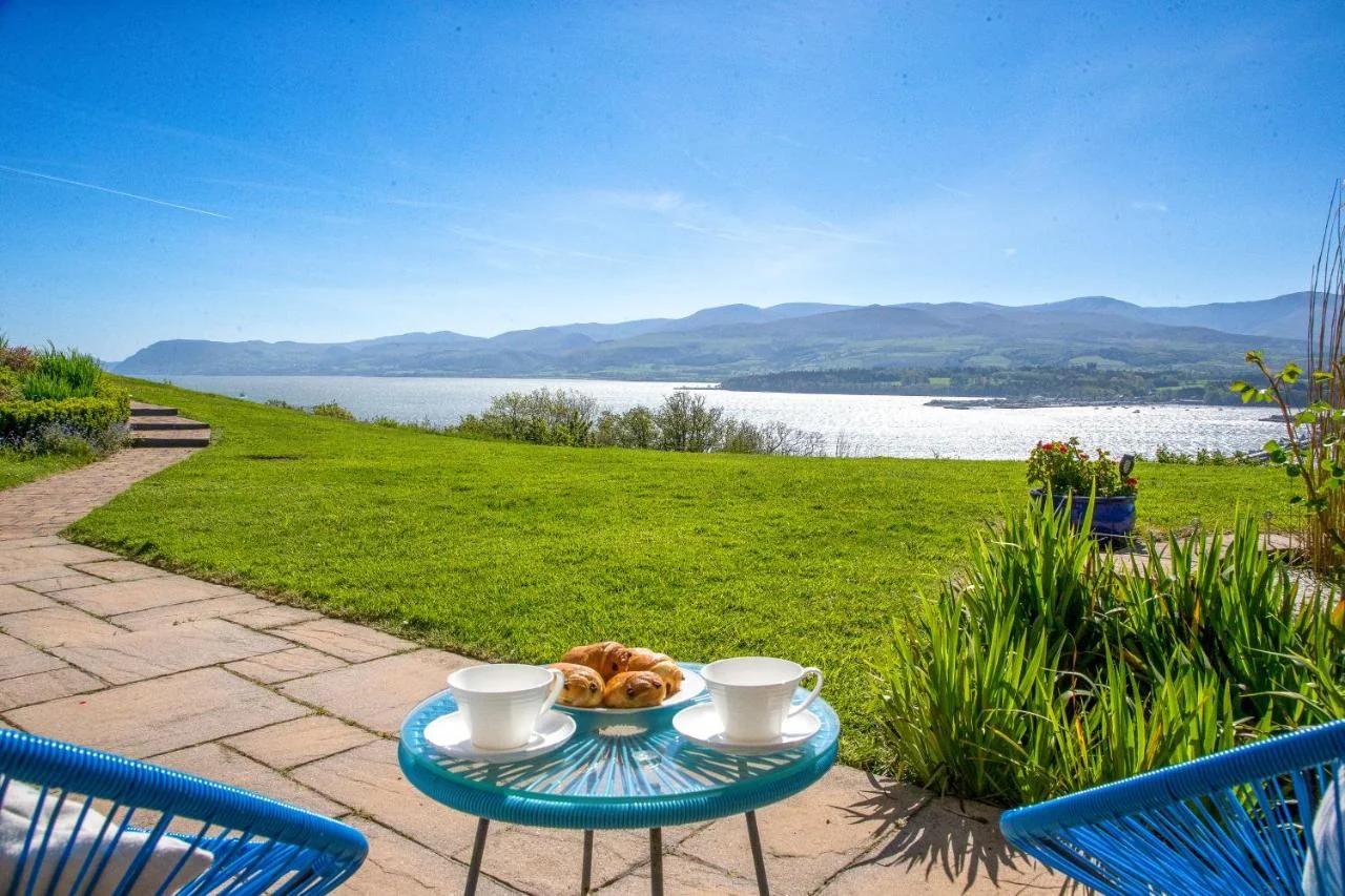 Coed y Berclas guest room, wonderful view