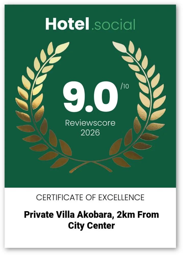 Private Villa AKOBARA, 2km from city center photo