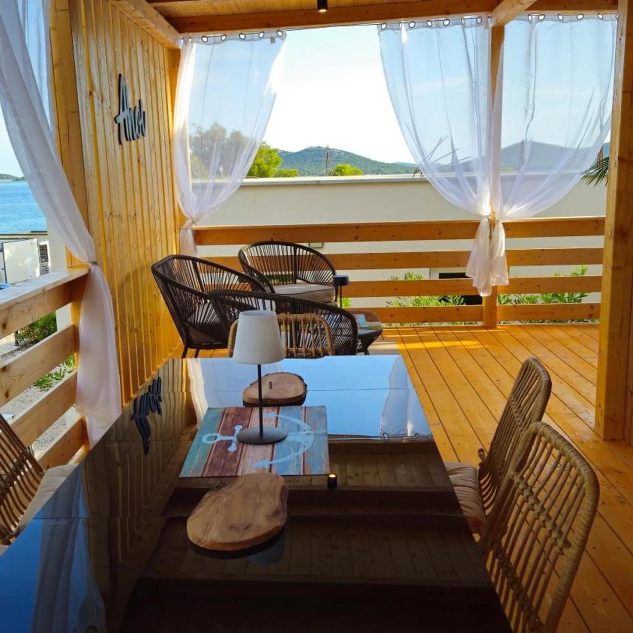 Strandhaus Ahoi 17, Terrasse mit Meerblick, Privatstrand, 2 Badezimmer photo