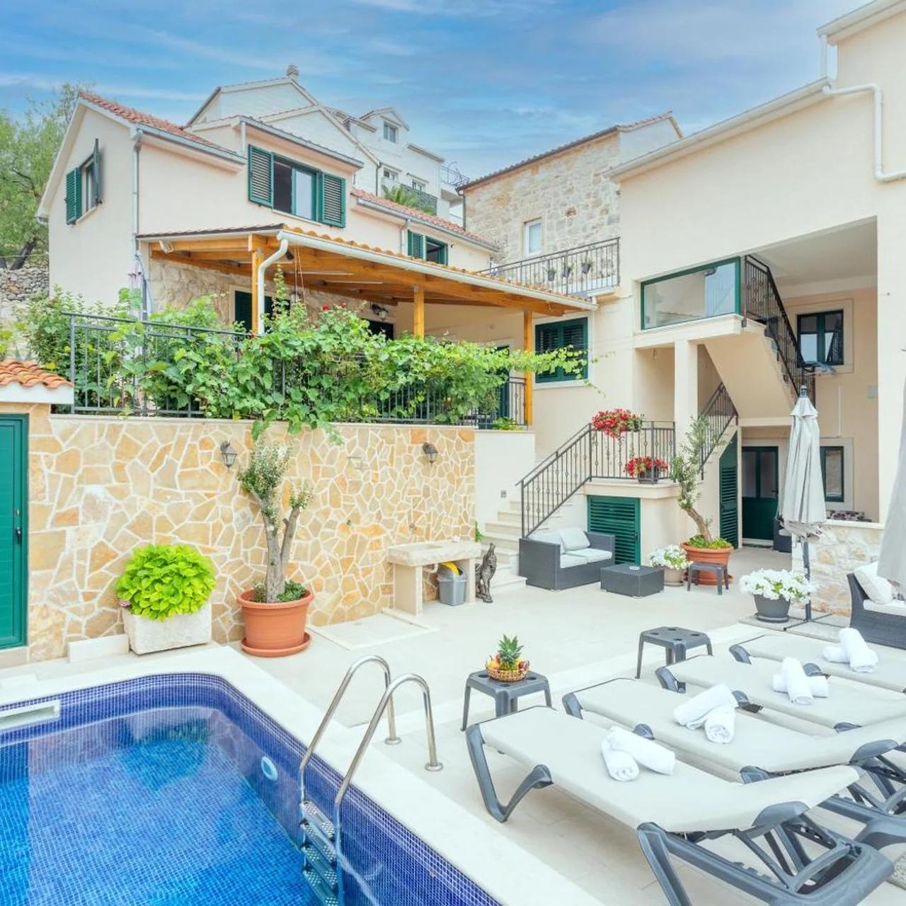 Apartments Ante 2 Hvar center, pool foto