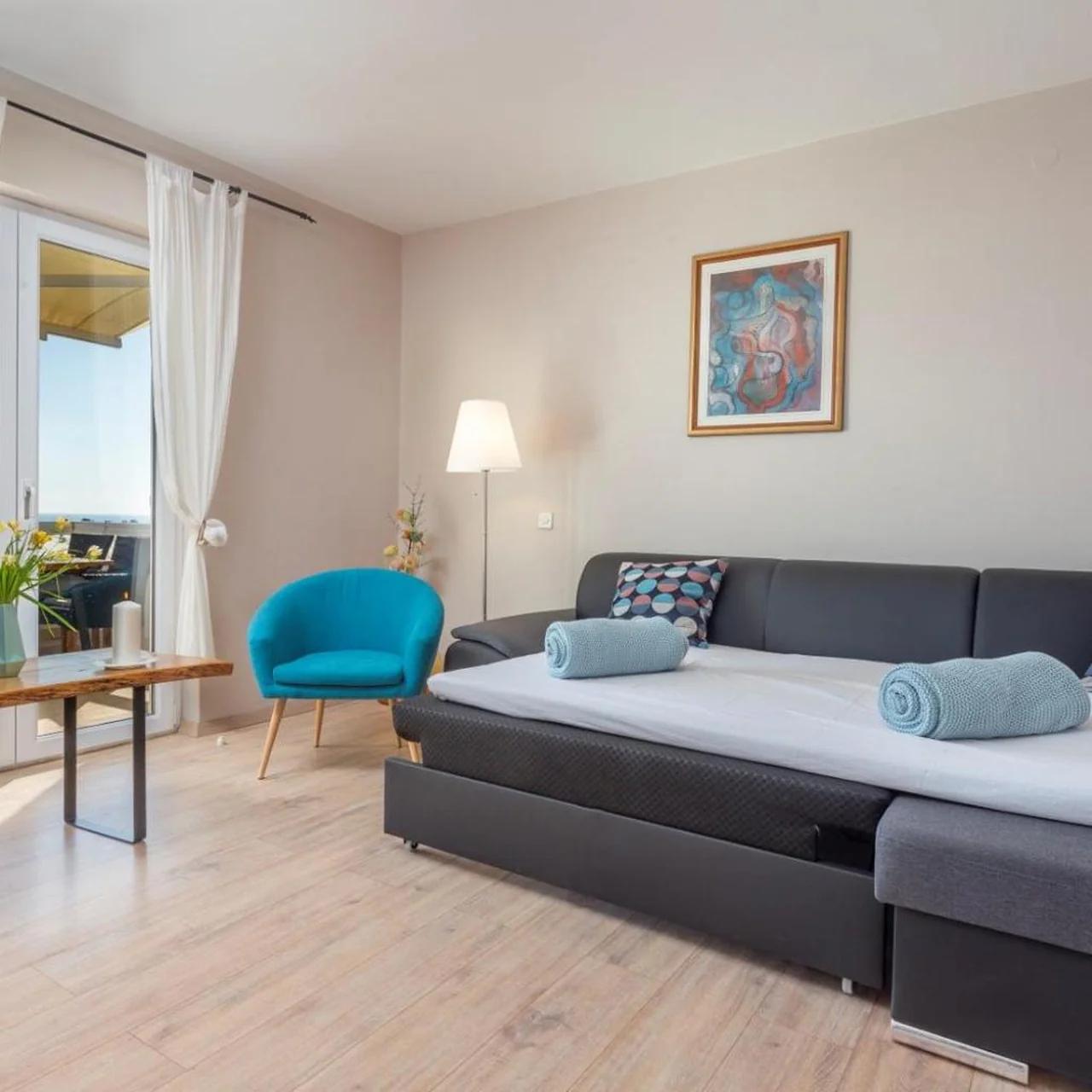 Peaceful apartment with beautiful view photo