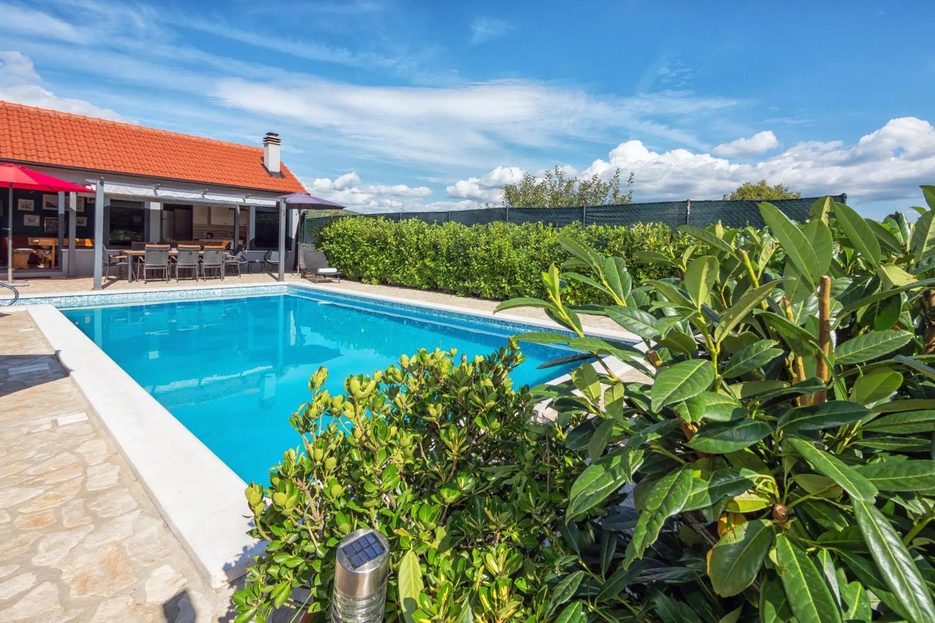 Peaceful Dream Villa near Split with heated pool photo