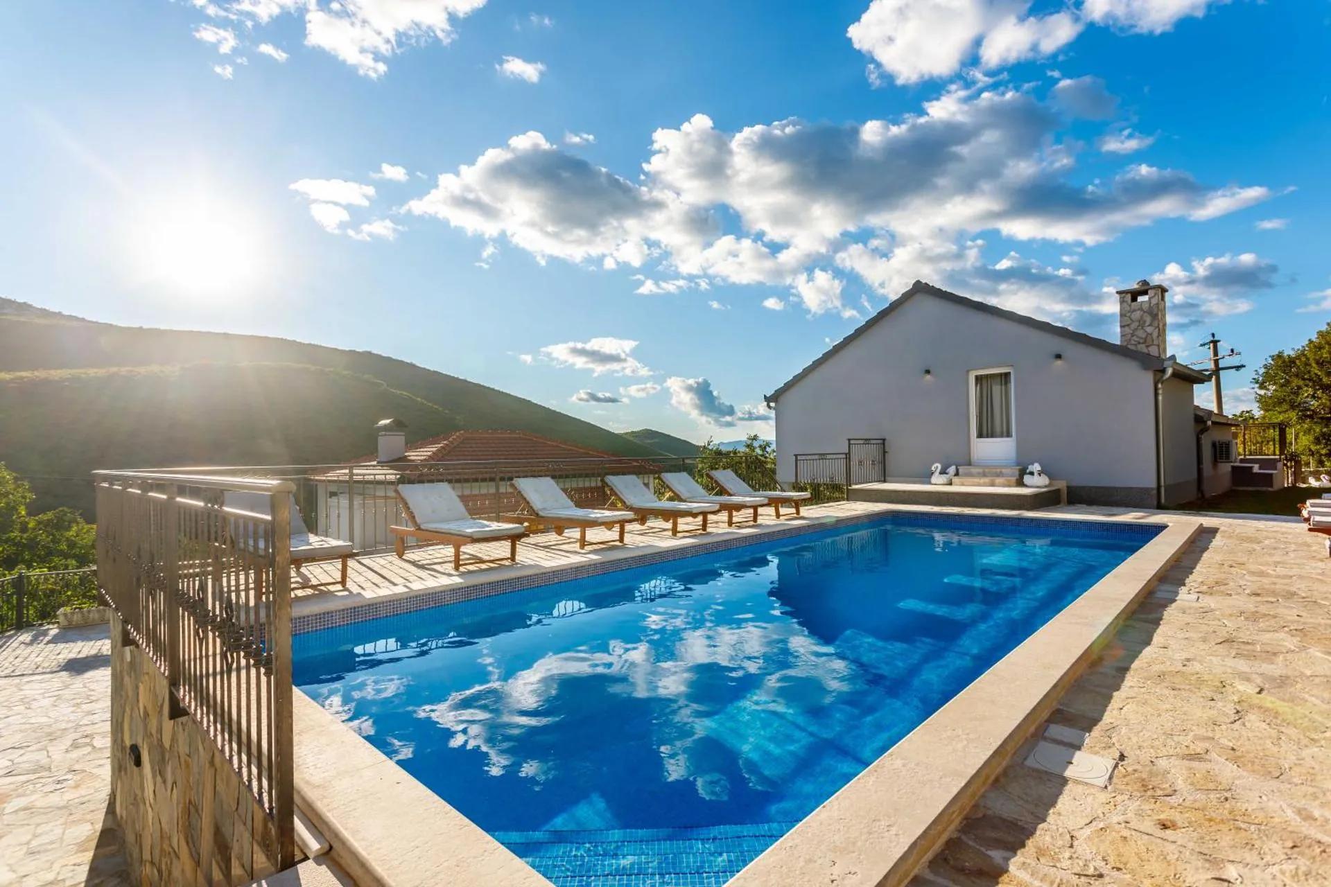 Villa Marija with heated pool photo