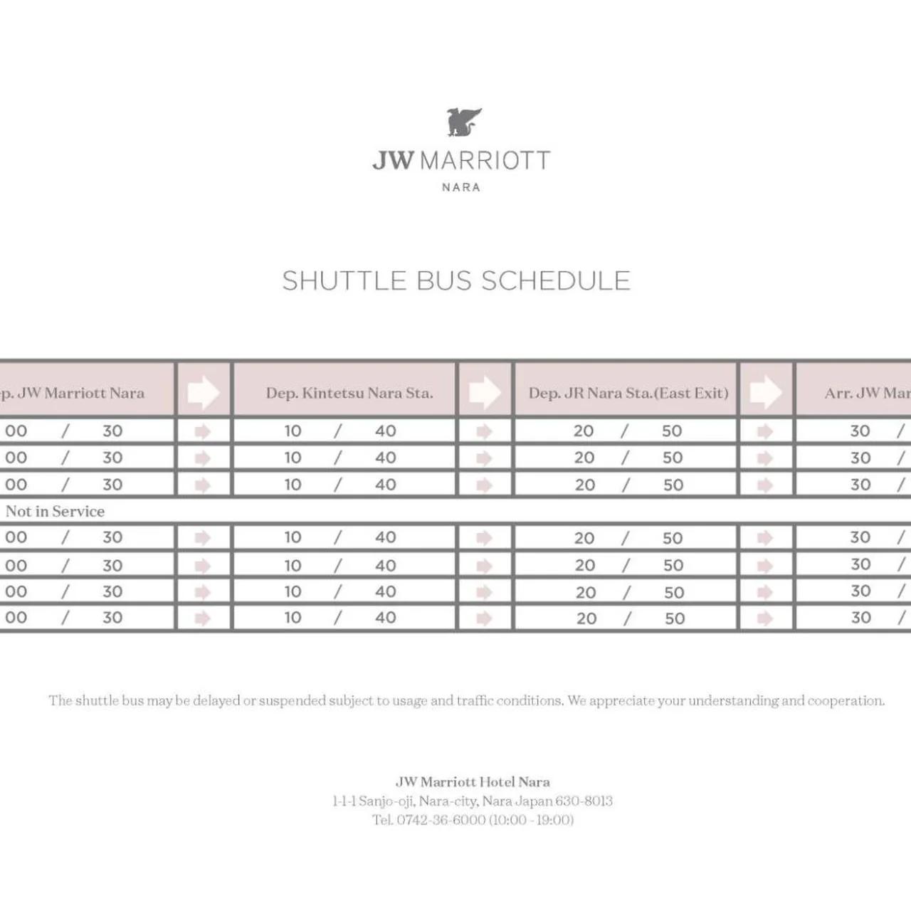 JW Marriott Hotel Nara