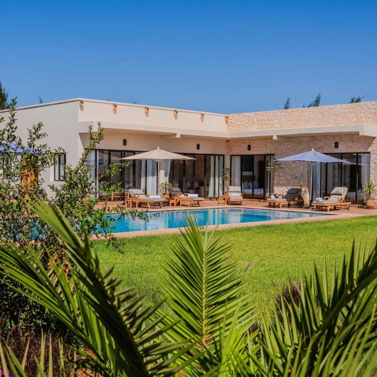 Villas La Rose Bleue - Résidence Hôtelière avec Piscine - Essaouira