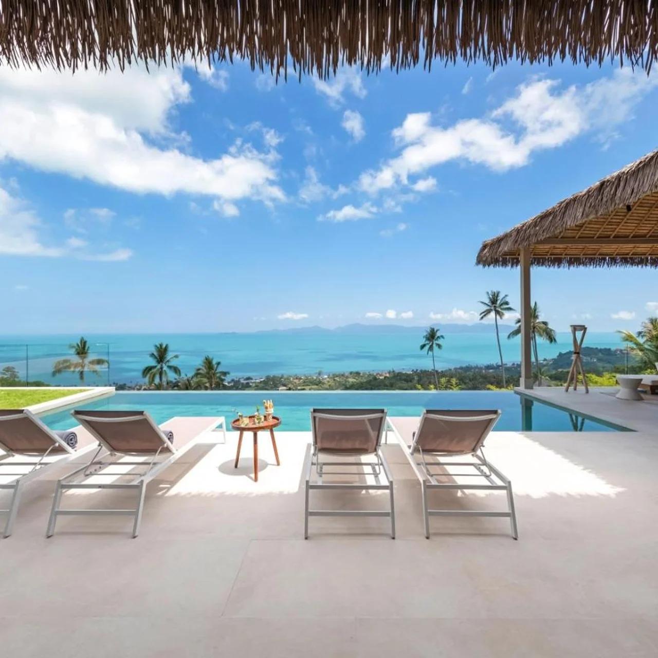 Bohemian Chic Seaview Villa photo
