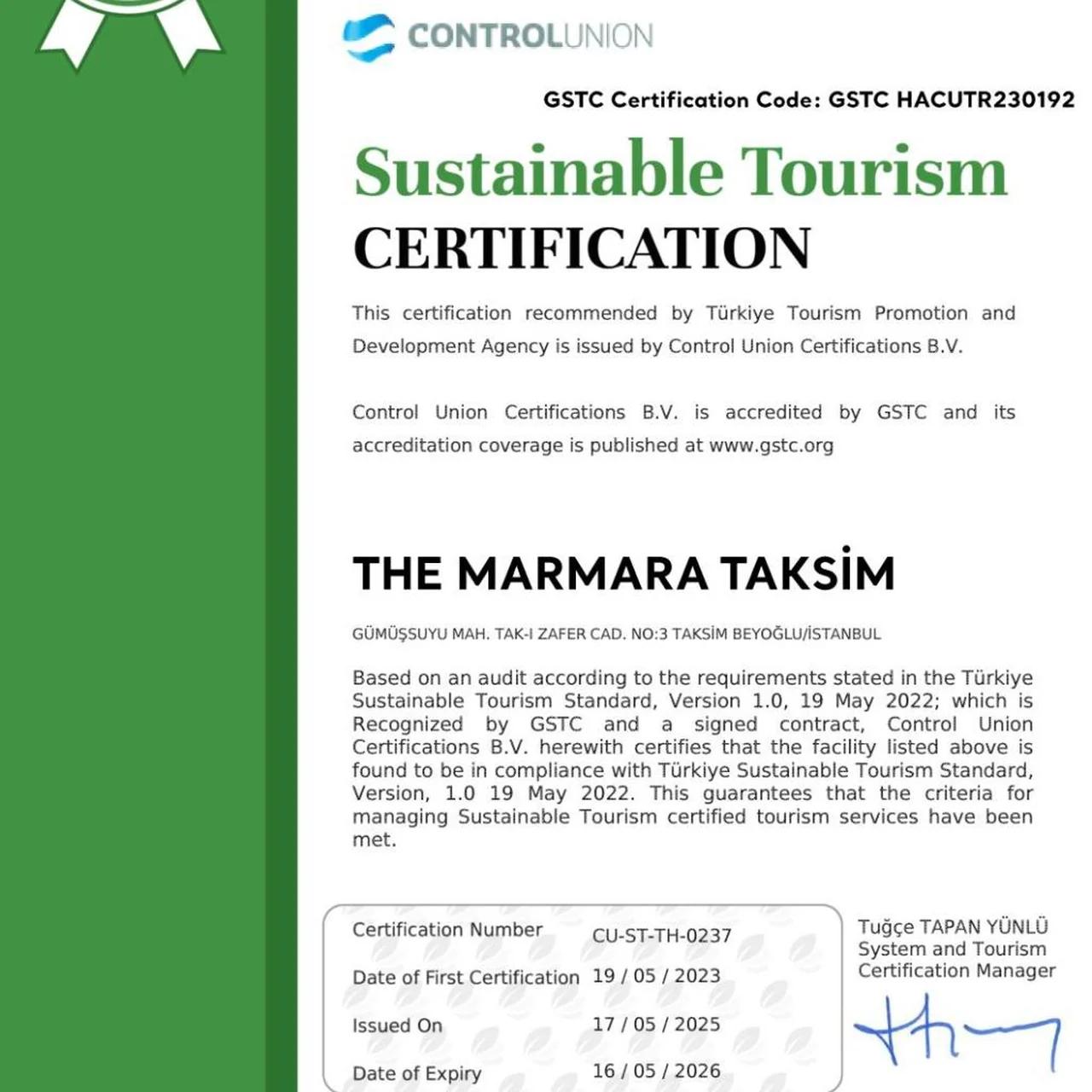 The Marmara Taksim photo
