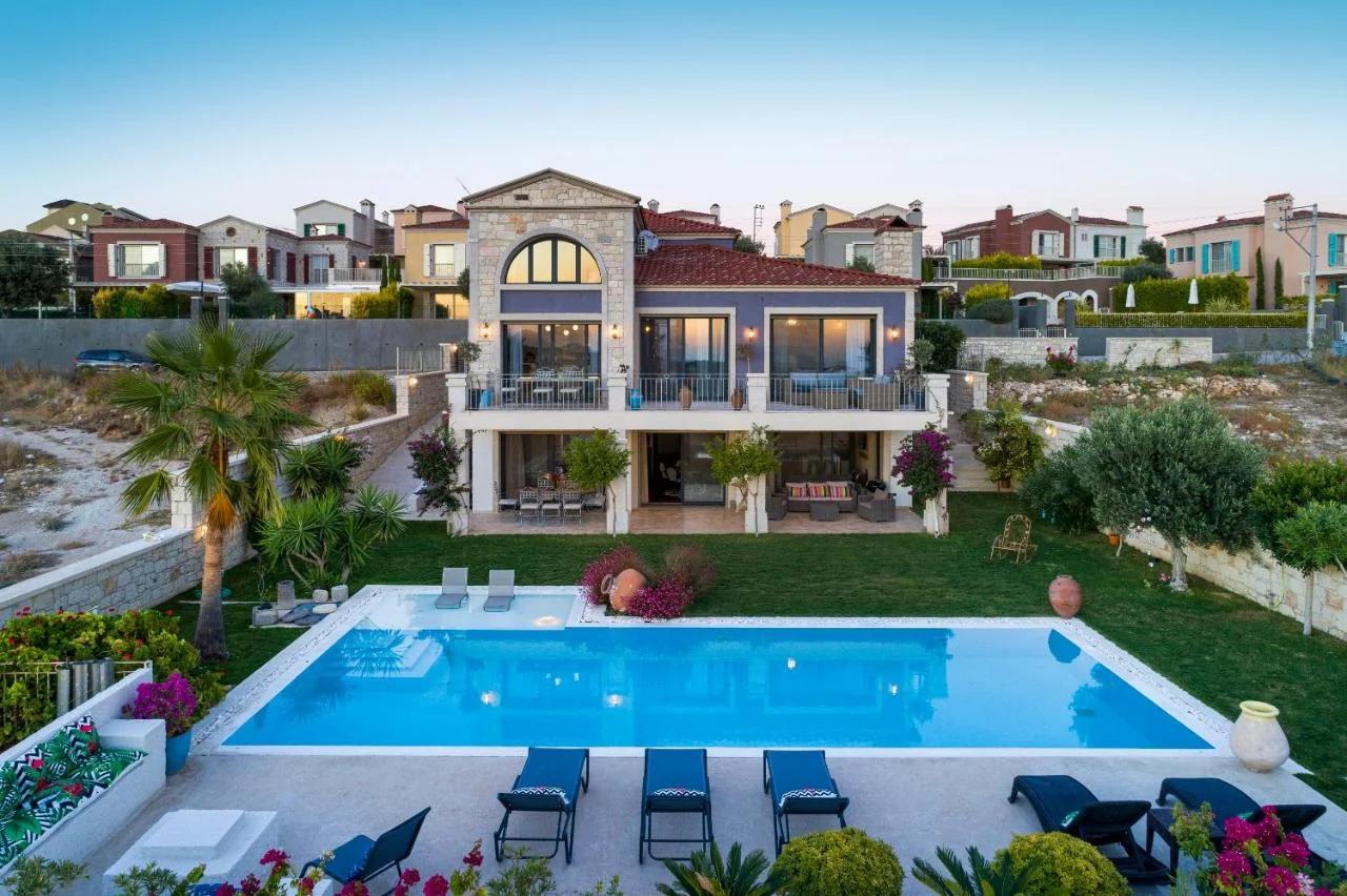 VillaSunset with Sea, Chios and Sunset View
