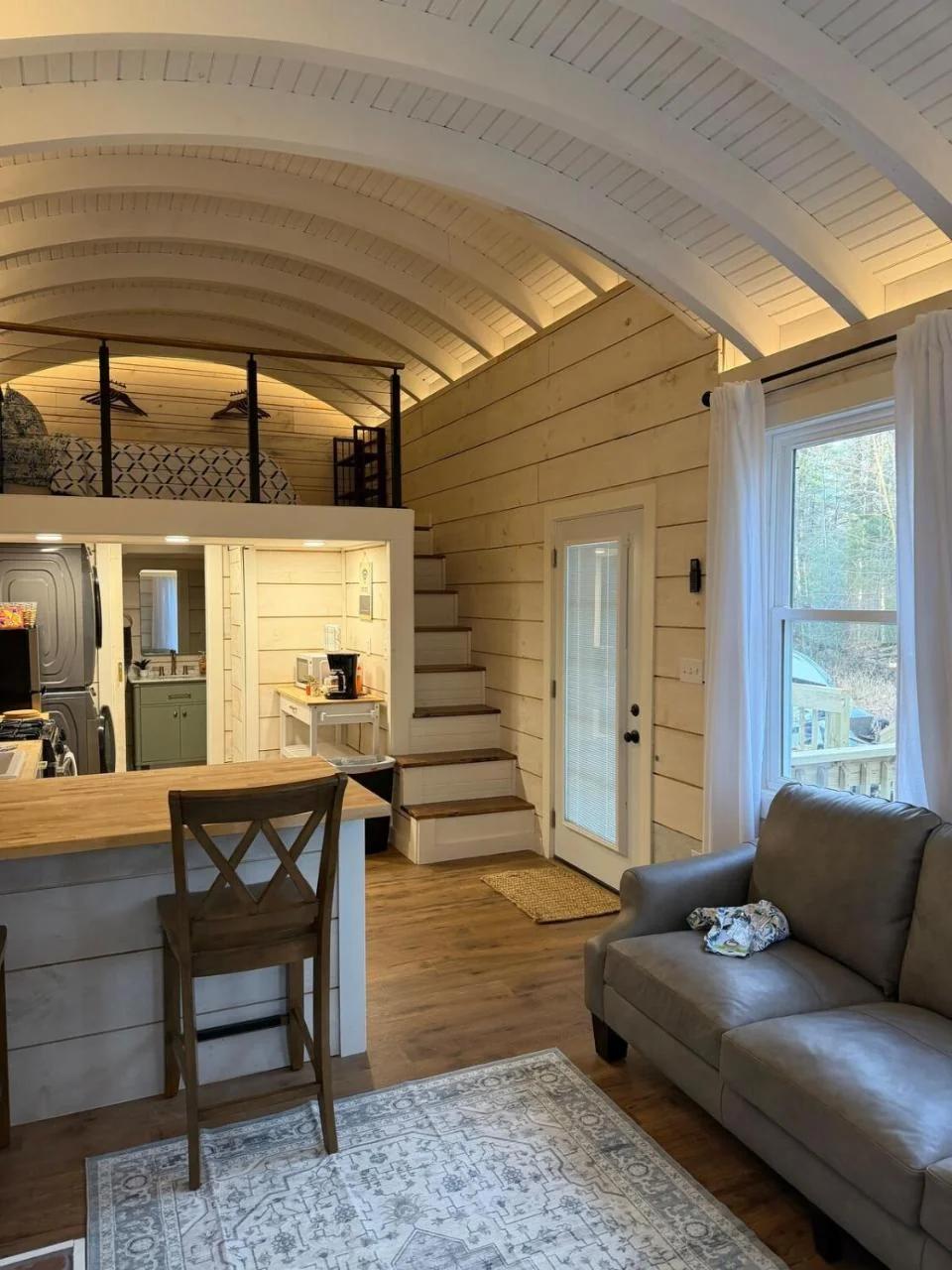 Backyard Tiny House in the Woods photo