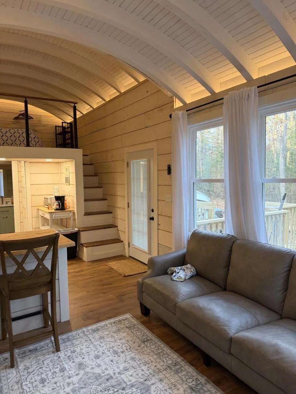 Backyard Tiny House in the Woods photo