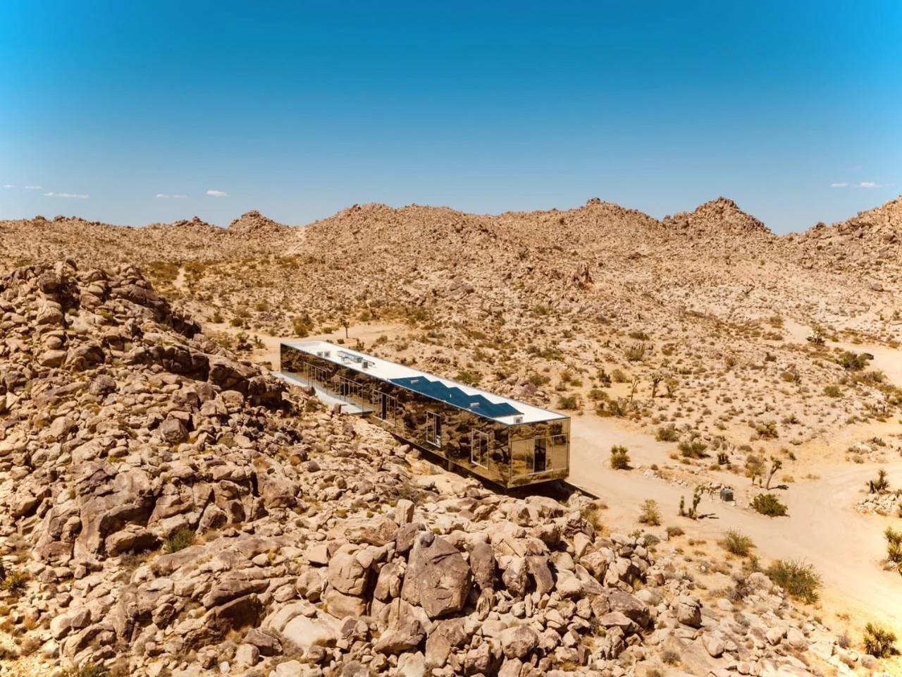 Invisible House Desert Icon w Indoor Pool photo