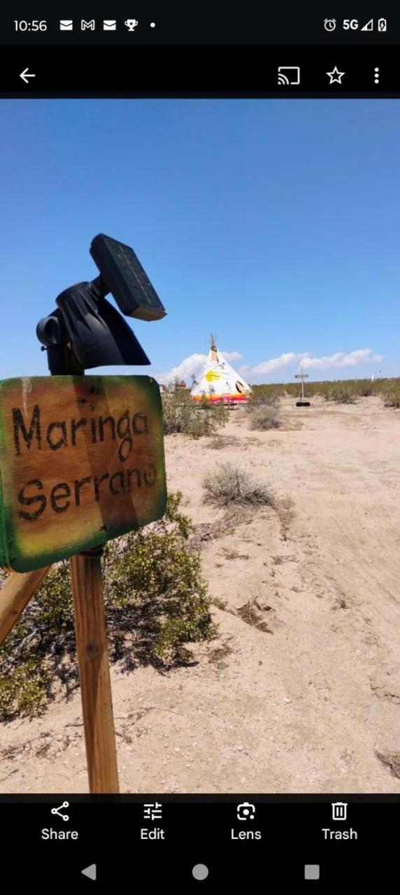 Tee Pee at Maringa Serrano photo