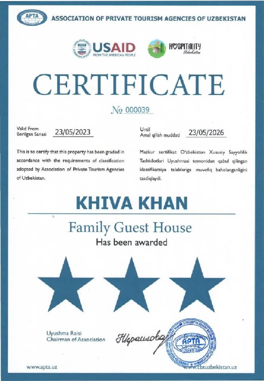 Khiva Khan Hotel photo