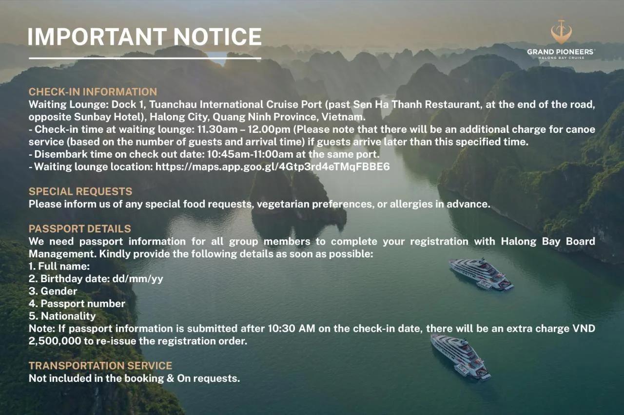 Grand Pioneers Halong Bay Cruise 1 foto