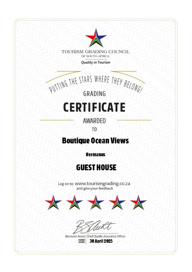Boutique Ocean Views Guesthouse photo
