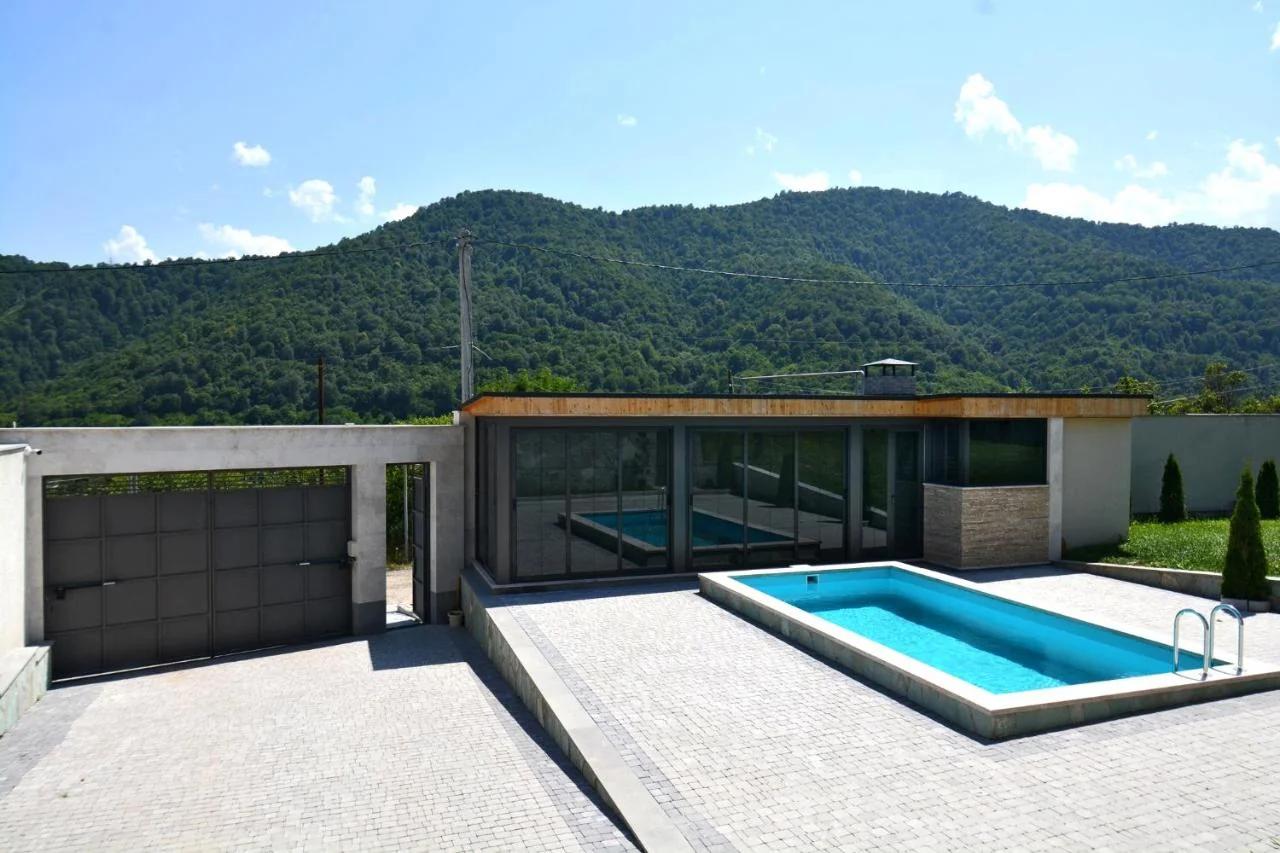 Dilijan Aqualin Villa - Heated pool, sauna and panoramic views photo