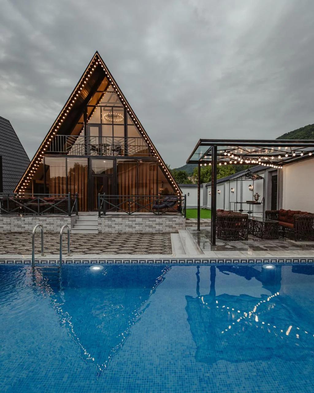 A-Frame by East West in Gabala, Azerbaijan foto