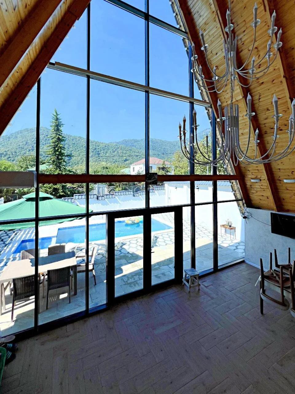 ES Dream A-Frame Cabin photo