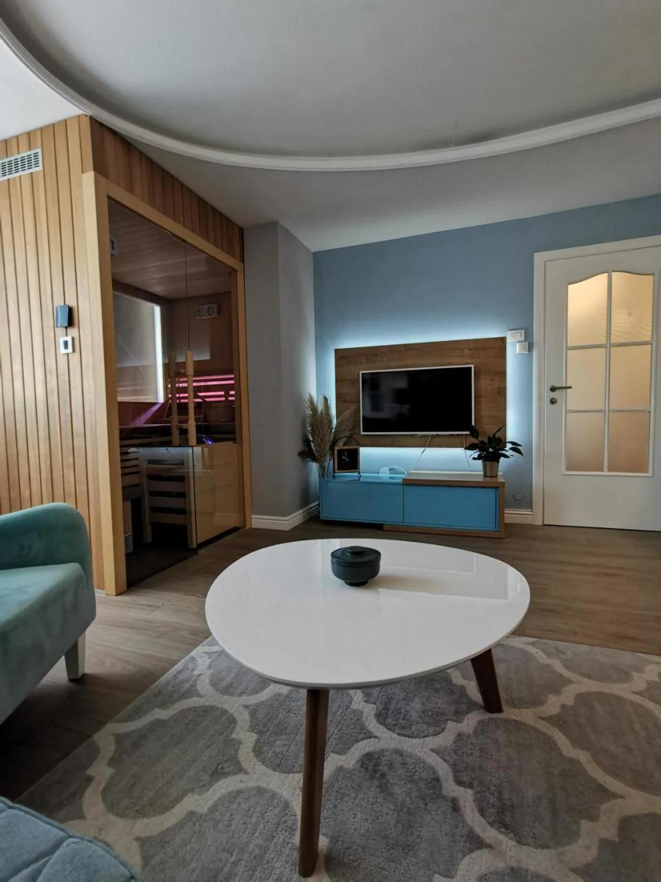 Lux Apartment with Sauna & Balcony foto
