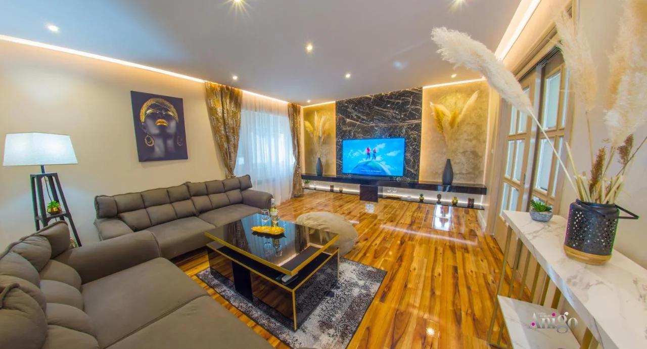Luxury Apartment Black and Gold
