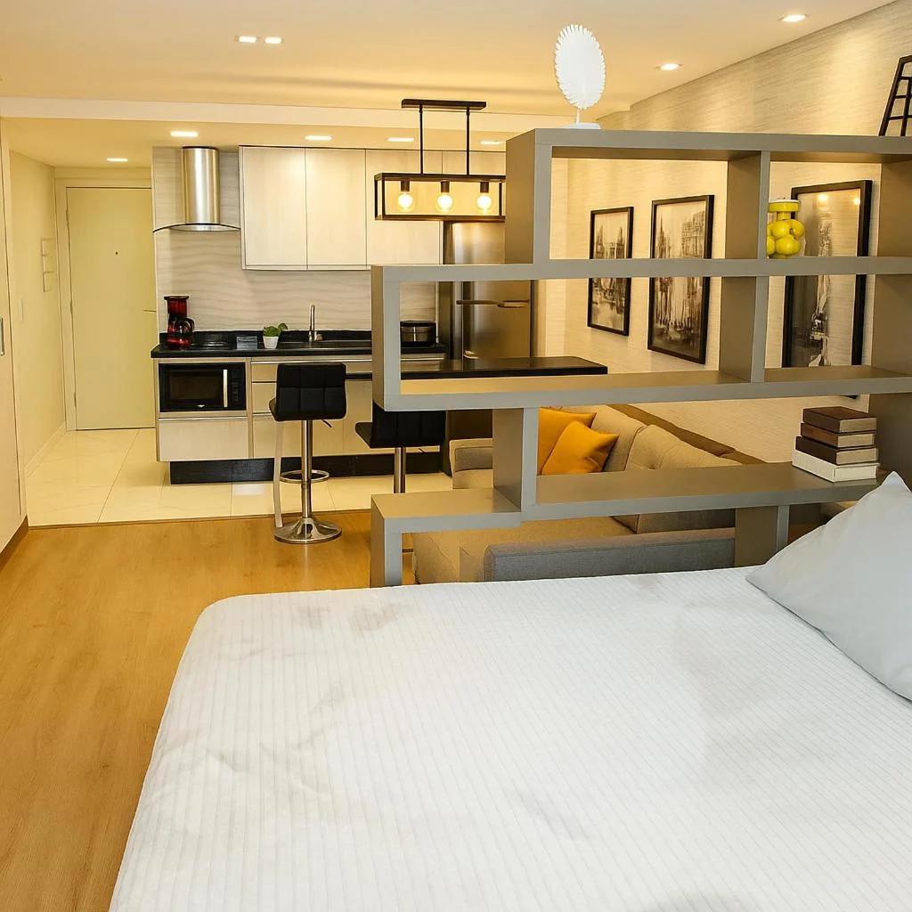 316B Studio LifeSpace, Elegância e Conforto no Batel CWB foto