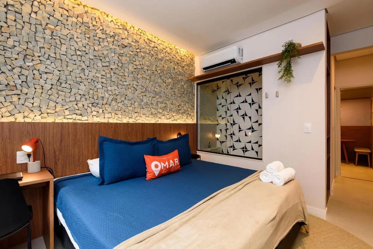 Apto com Cama King a 2 min da Praia | NSC 1085/206