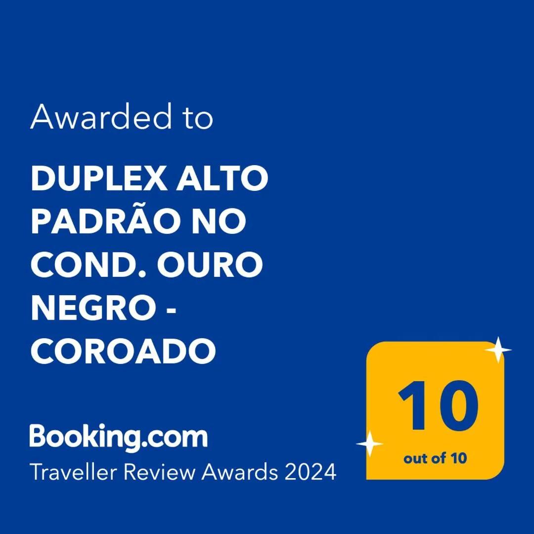 DUPLEX ALTO PADRÃO NO COND. OURO NEGRO - COROADO foto