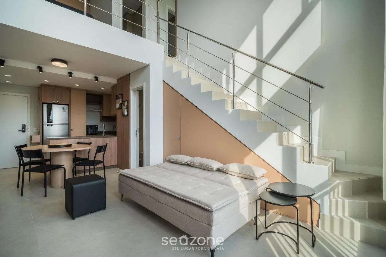 Loft Completo a 290 m da Praia COE0202 foto