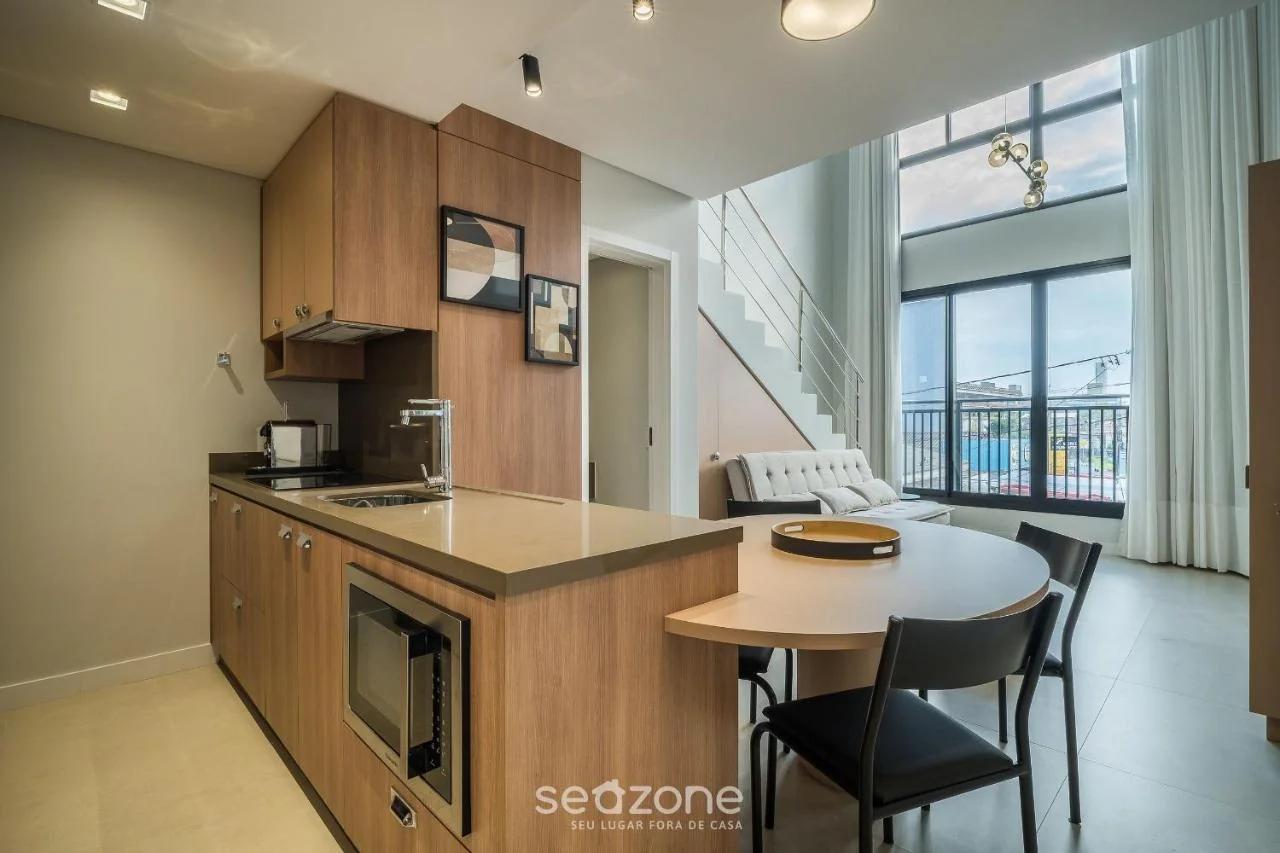 Loft Completo a 290 m da Praia COE0202 foto