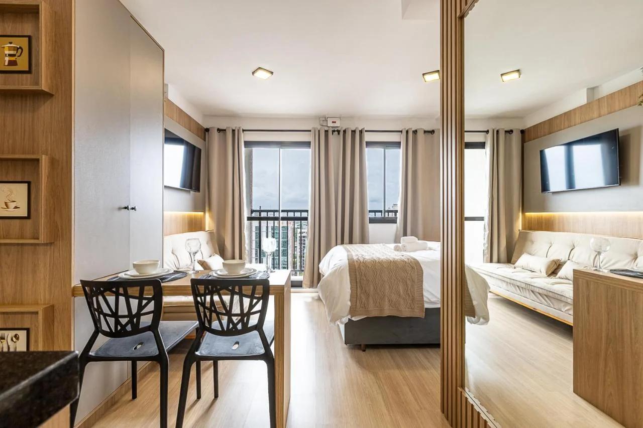 Studio Aconchegante e Central com Piscina, Academia e Coworking