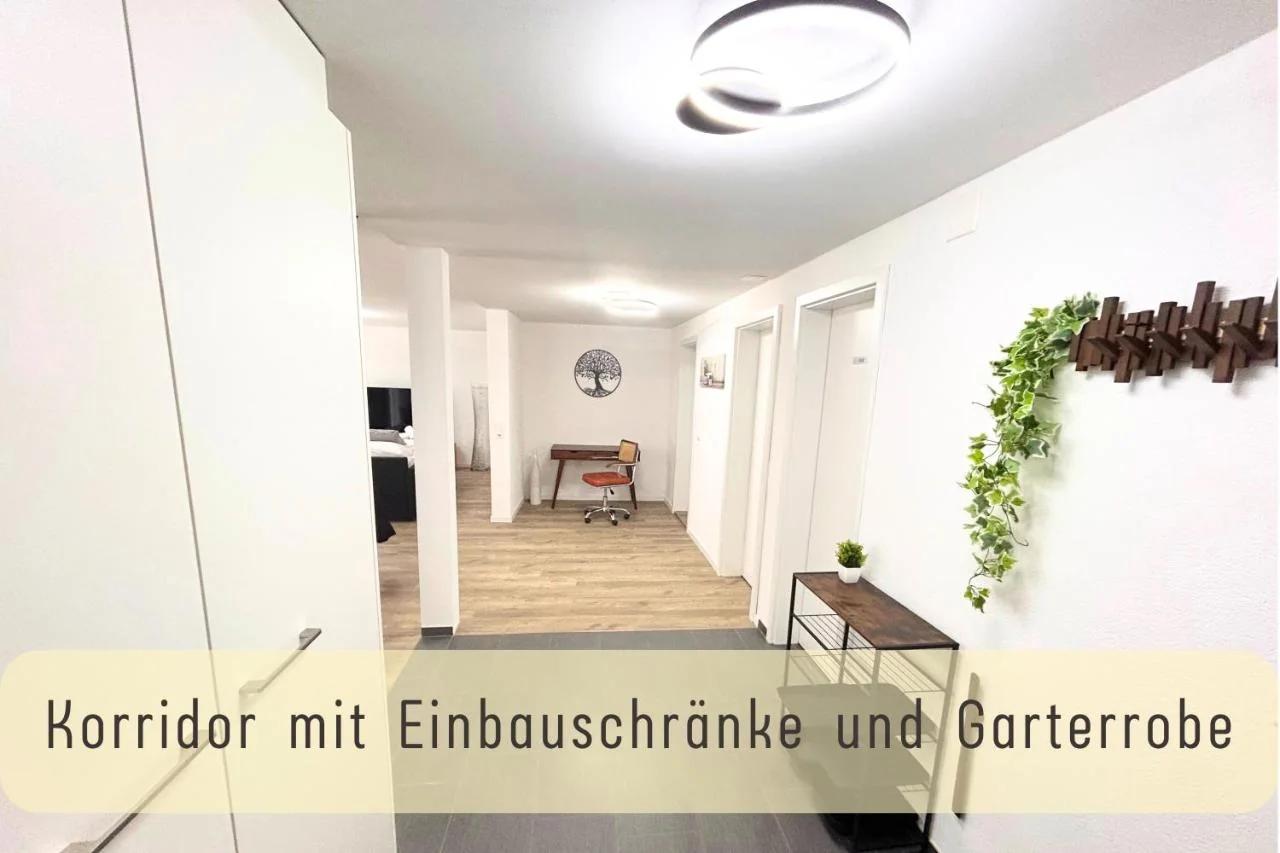 Modern 80qm Flat with Balcony & free Parking photo