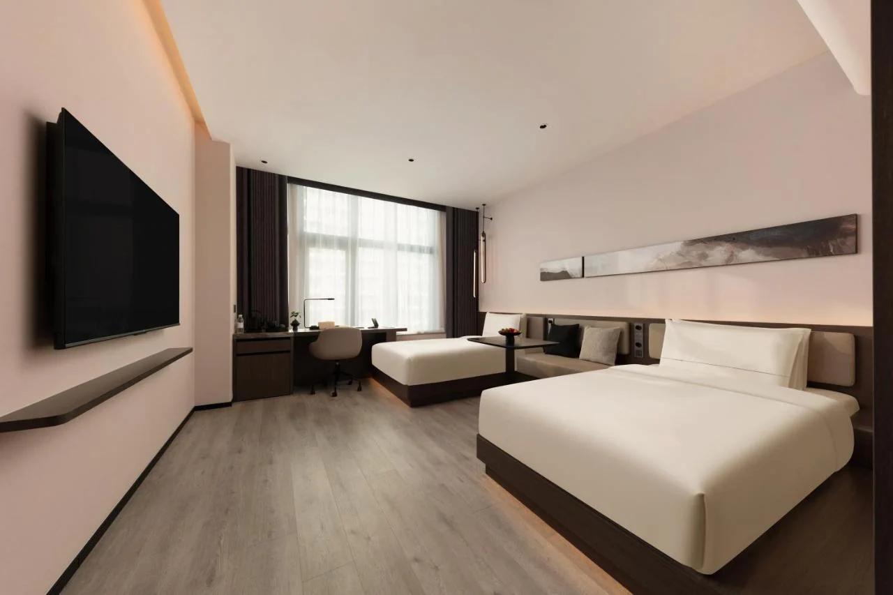 Atour Hotel South Square of Nanjing South Railway Station foto