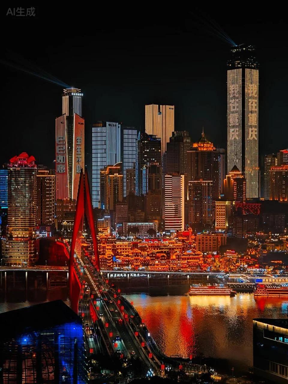Chongqing lNS Wanbei Sky Terrace River View Hotel Jiefang Pillar Hongya Dong Branch foto