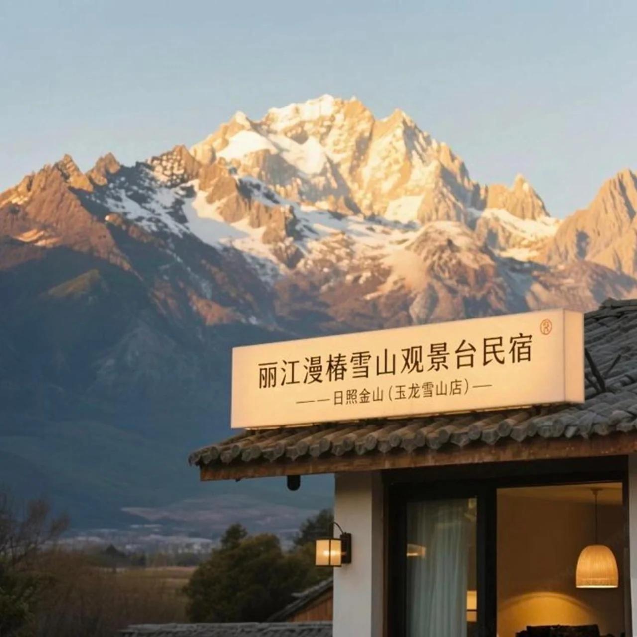 Lijiang Yulong Manshron Snow Highlands Villa foto