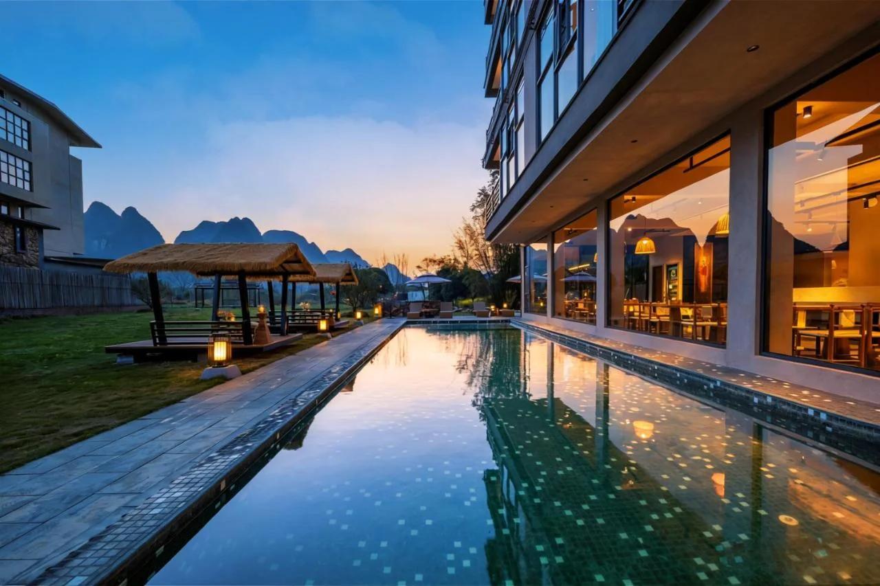 Meadowscape Resort at Yulong River - Karst Views & Infinity Pool & Tickets Reservation Service & Free Laundry