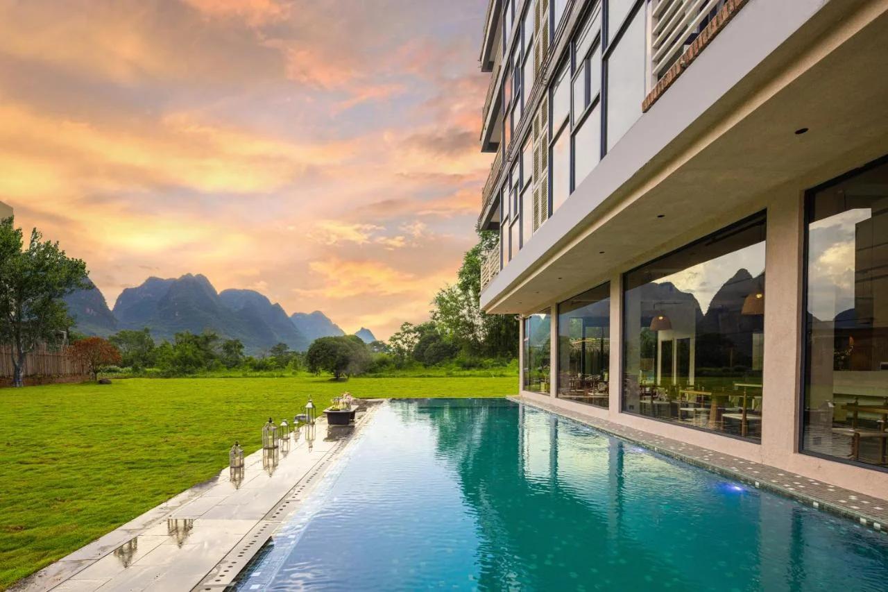 Meadowscape Resort at Yulong River - Karst Views & Infinity Pool & Tickets Reservation Service & Free Laundry photo