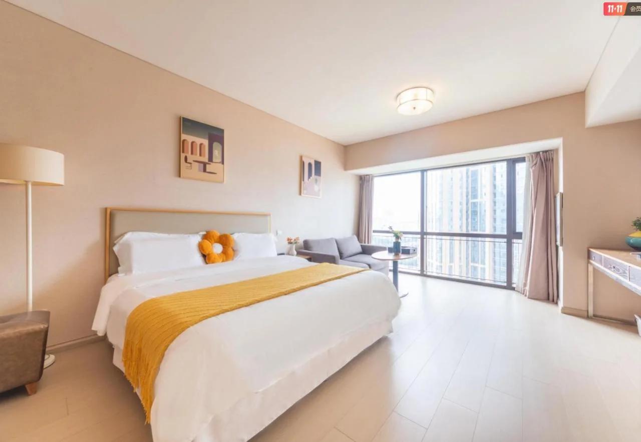 Qingdao Tinglan Hotel Apartment (Wusi Square Mixc City Branch) foto