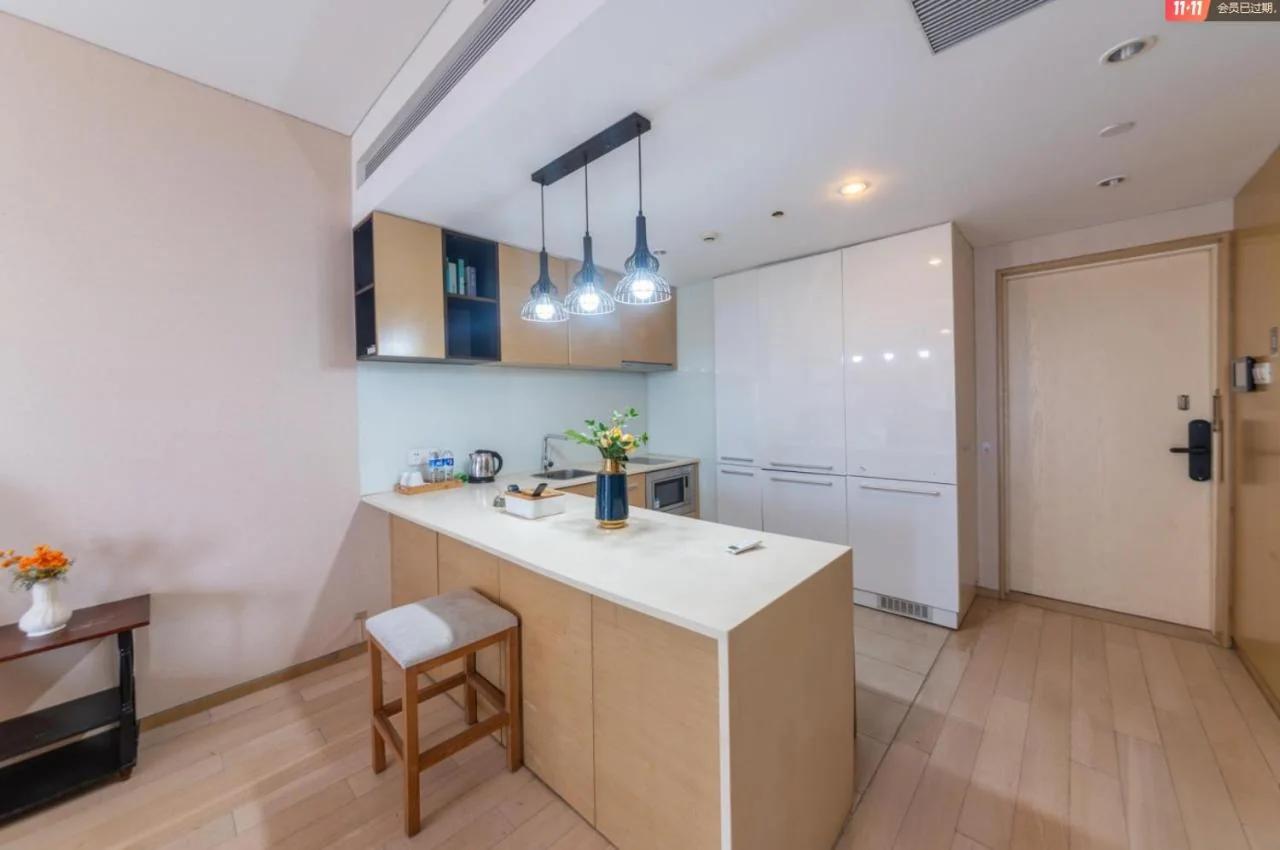 Qingdao Tinglan Hotel Apartment (Wusi Square Mixc City Branch) foto