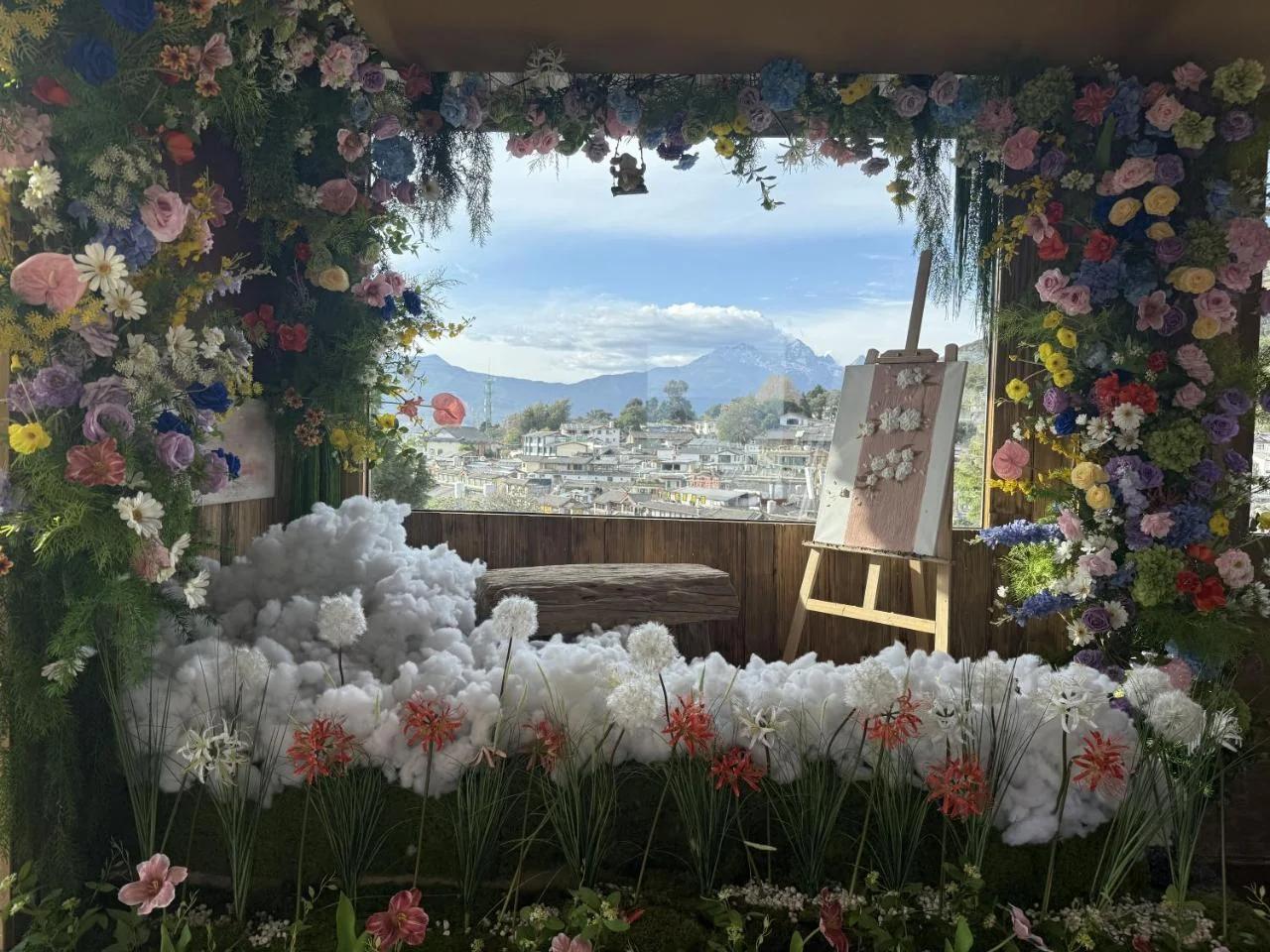 The Windyard Panorama Retreat·Private Terrace with Views of Ancient Town & Jade Dragon Snow Mountain·Big Water Wheel Branch photo