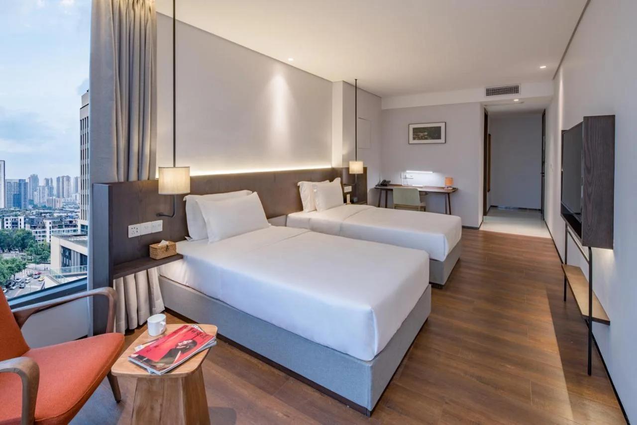 Wuyu Hotel - Chongqing Jiangbei Airport & Light Rail foto