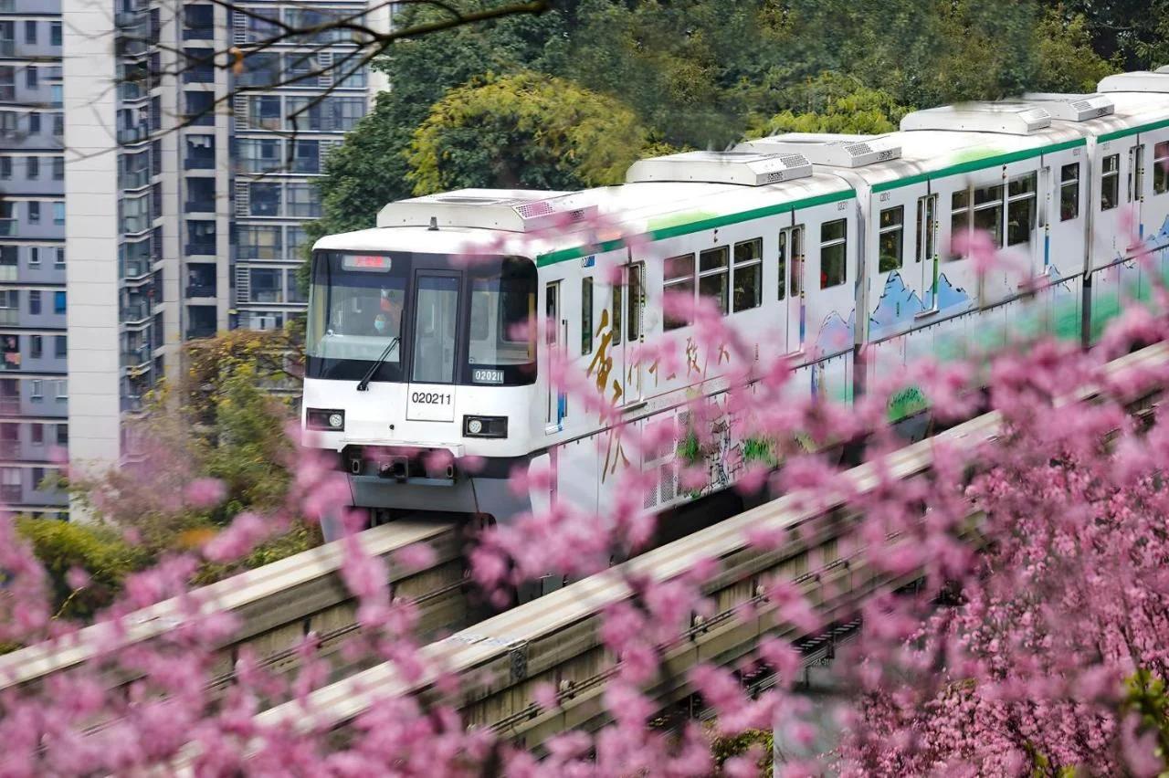 Wuyu Hotel - Chongqing Jiangbei Airport & Light Rail foto